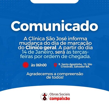 Comunicado Importante: