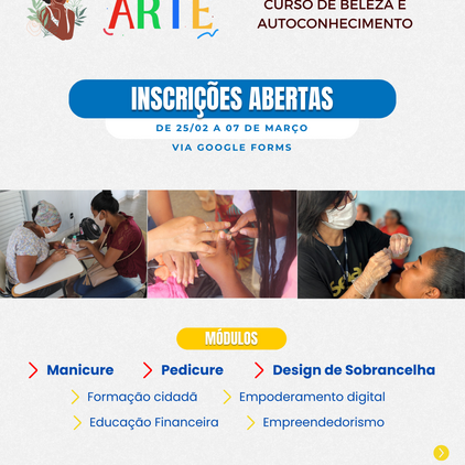 Projeto EmpoderArte abre inscrições!