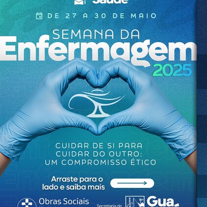 Semana da Enfermagem de Guamaré celebra o cuidado com quem cuida 🩺✨