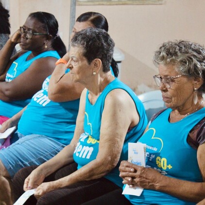 Roda de Conversa quebra tabus sobre menopausa e maturidade na Compaixão!