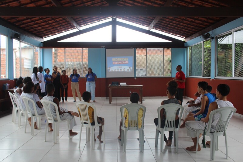 Palestra Sobre Profissões movimenta o Projeto Arte, Cultura e Esporte!