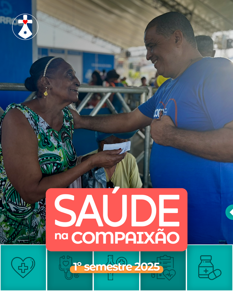 Compaixão realiza mais de 154 mil atendimentos de saúde no 1º semestre