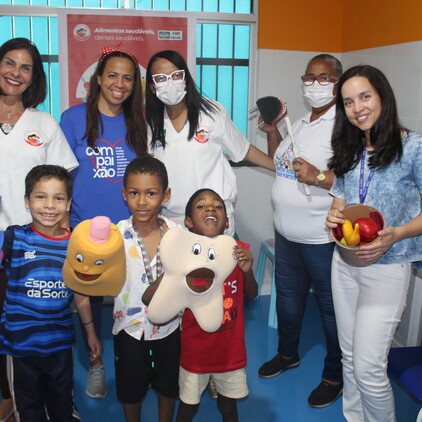 CER Menino Jesus realiza 1ª Feira de Saúde com foco em cuidados e orientações para crianças