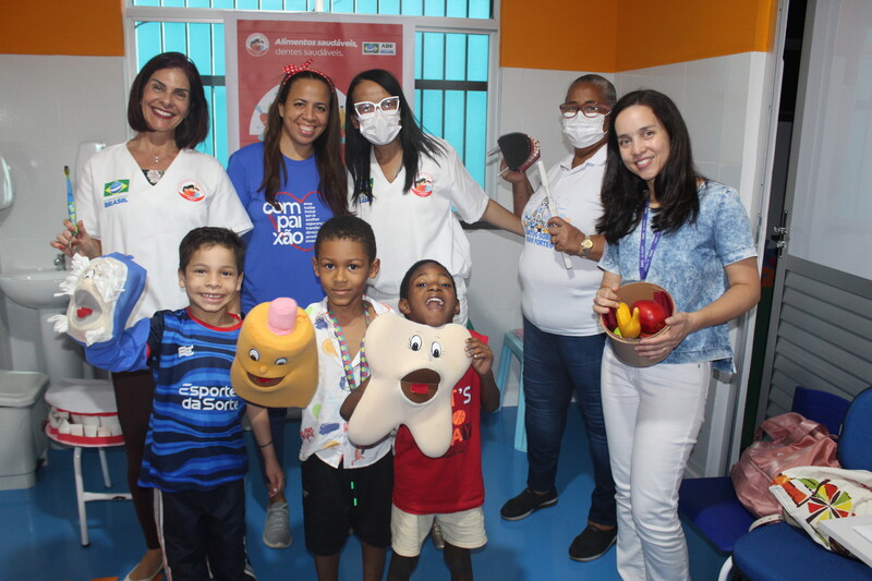 CER Menino Jesus realiza 1ª Feira de Saúde com foco em cuidados e orientações para crianças