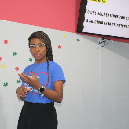 Palestra sobre saúde mental marca Setembro Amarelo no CER Menino Jesus