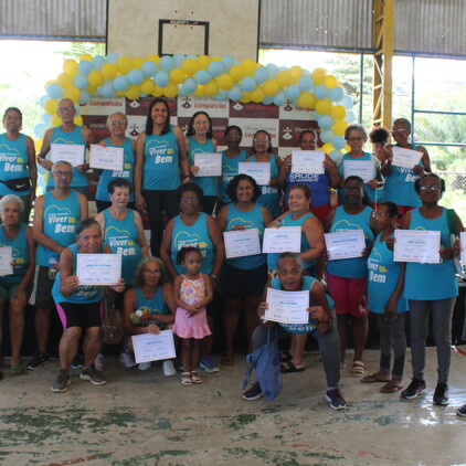 Viver Bem 60+ conclui turma e soma 1.400 horas de atividades em um ano