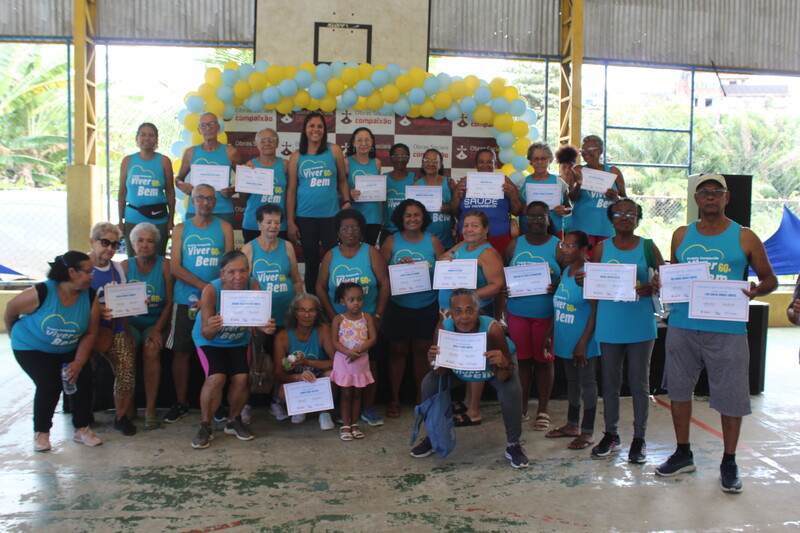 Viver Bem 60+ conclui turma e soma 1.400 horas de atividades em um ano